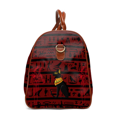 Hieroglyphic Legacy Waterproof Travel Bag